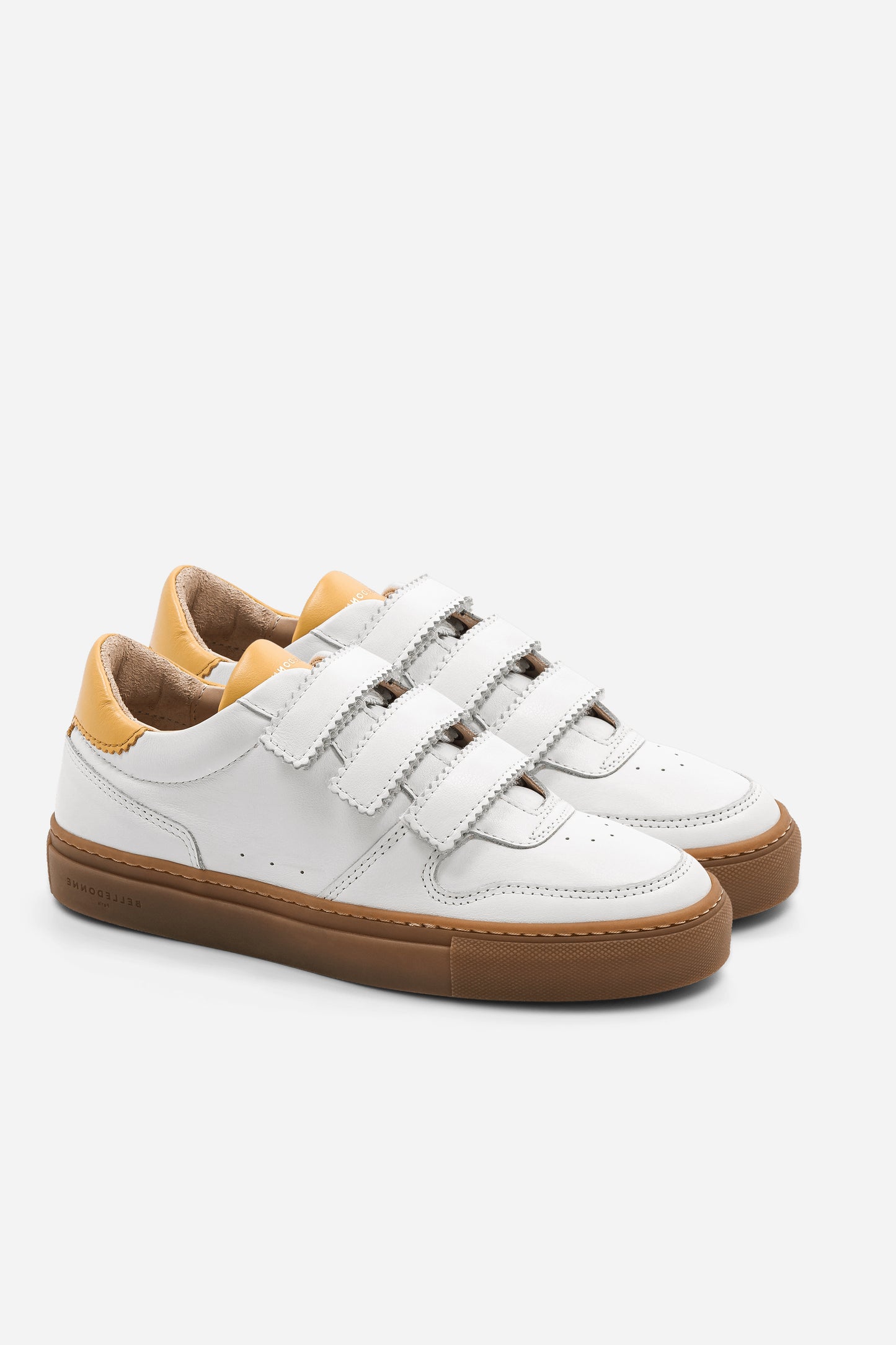 B0 Velcro - White / Yellow