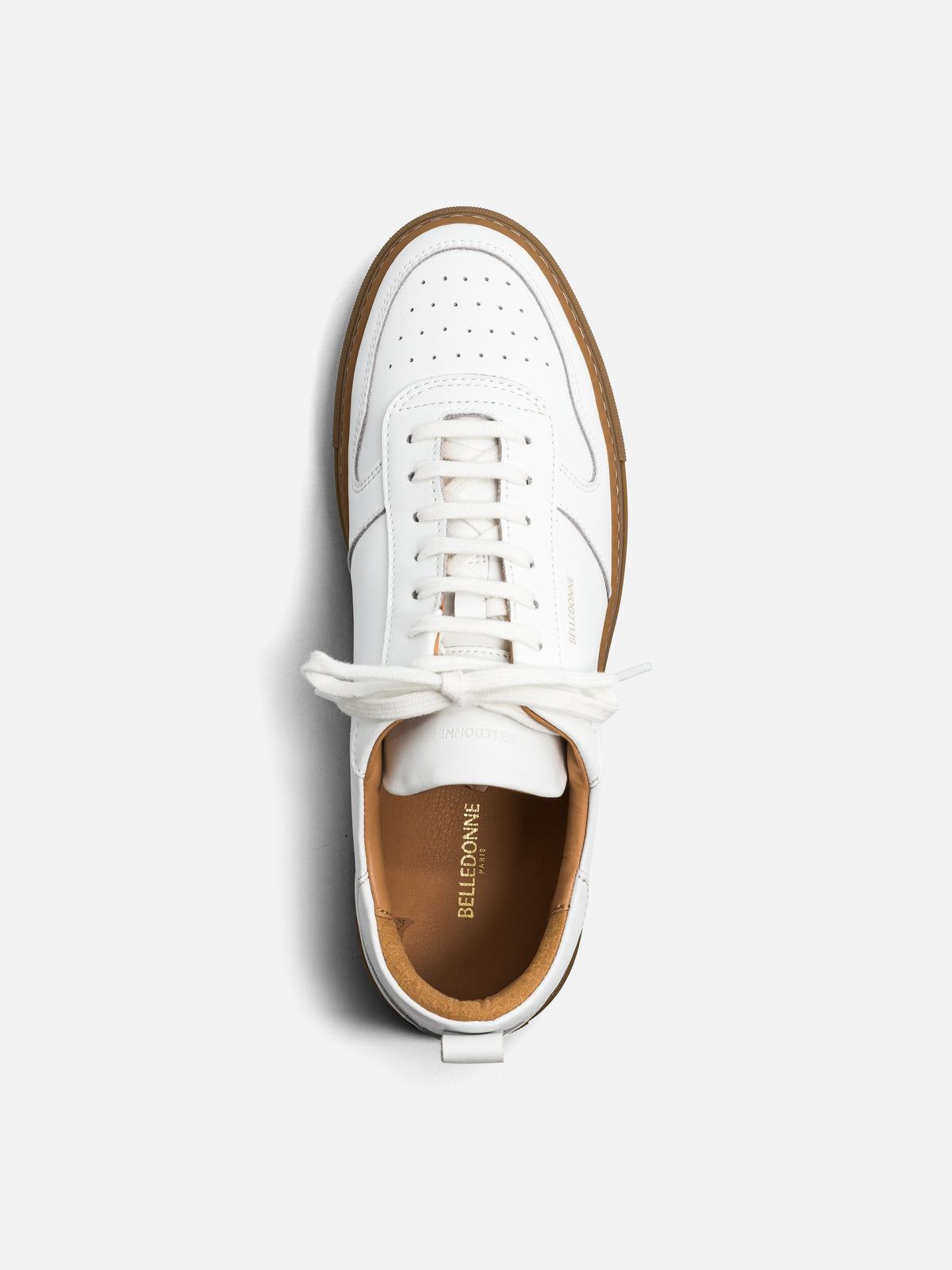 Belledonne B0 Gum White, vue de dessus