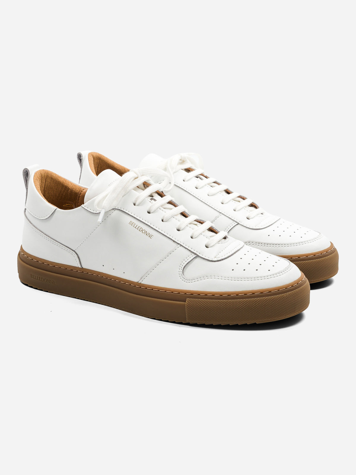 Belledonne B0 Gum White, vue de la paire