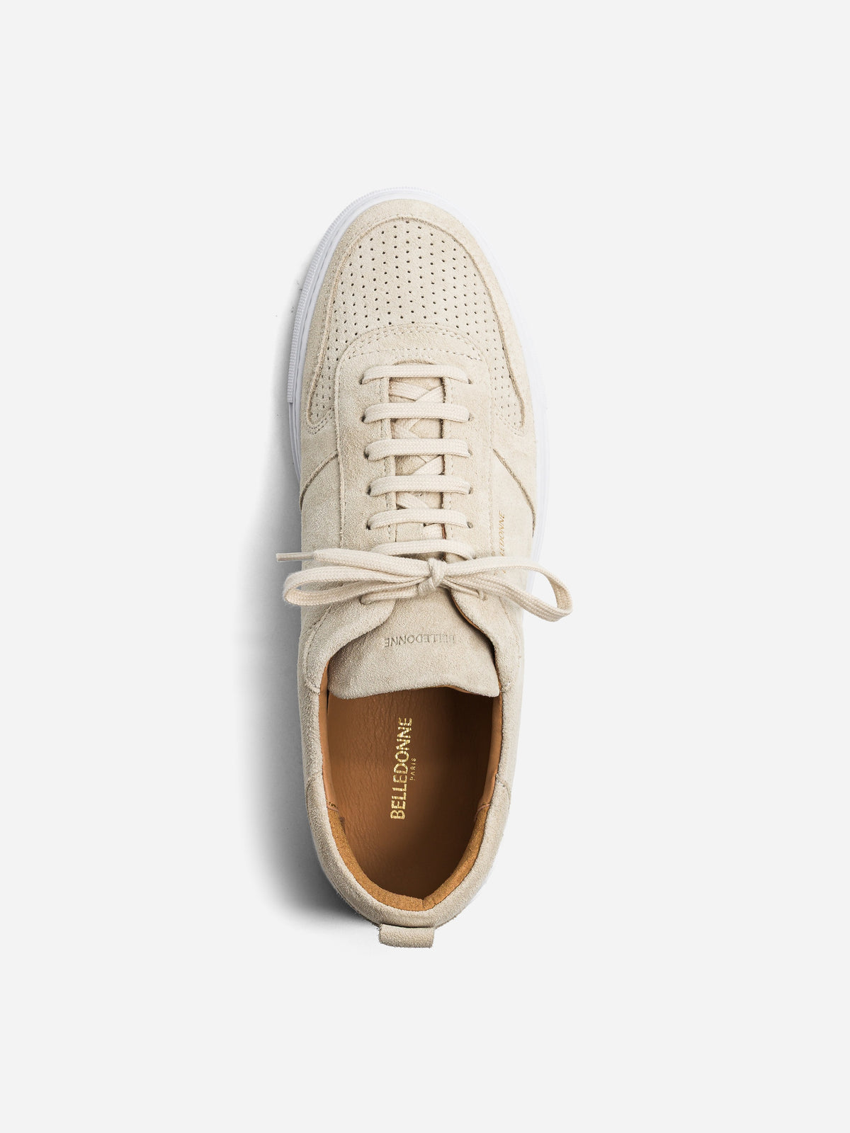 Belledonne B0 Sand Suede, vue de dessus