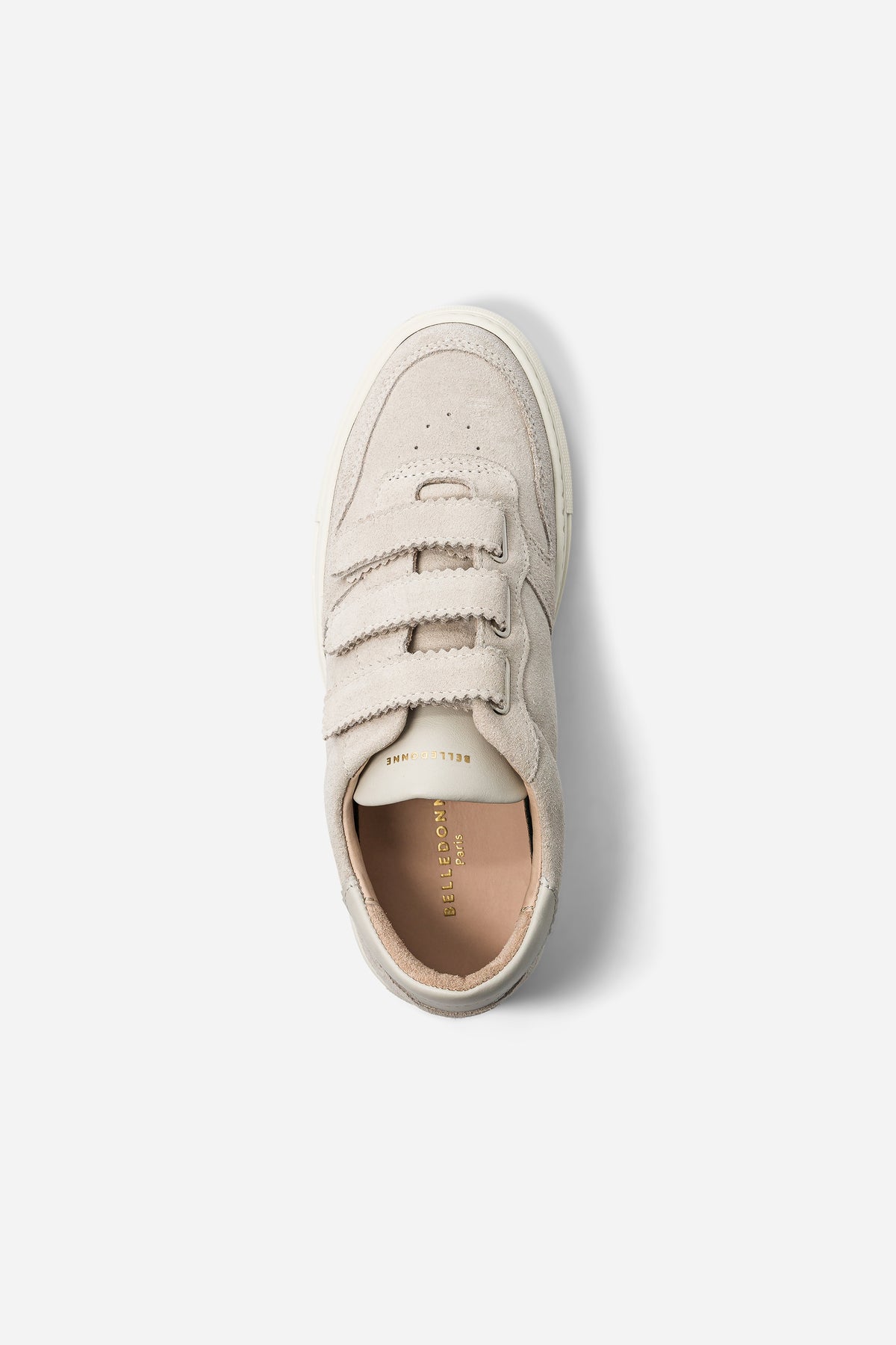 B0 Velcro - Suede Off White