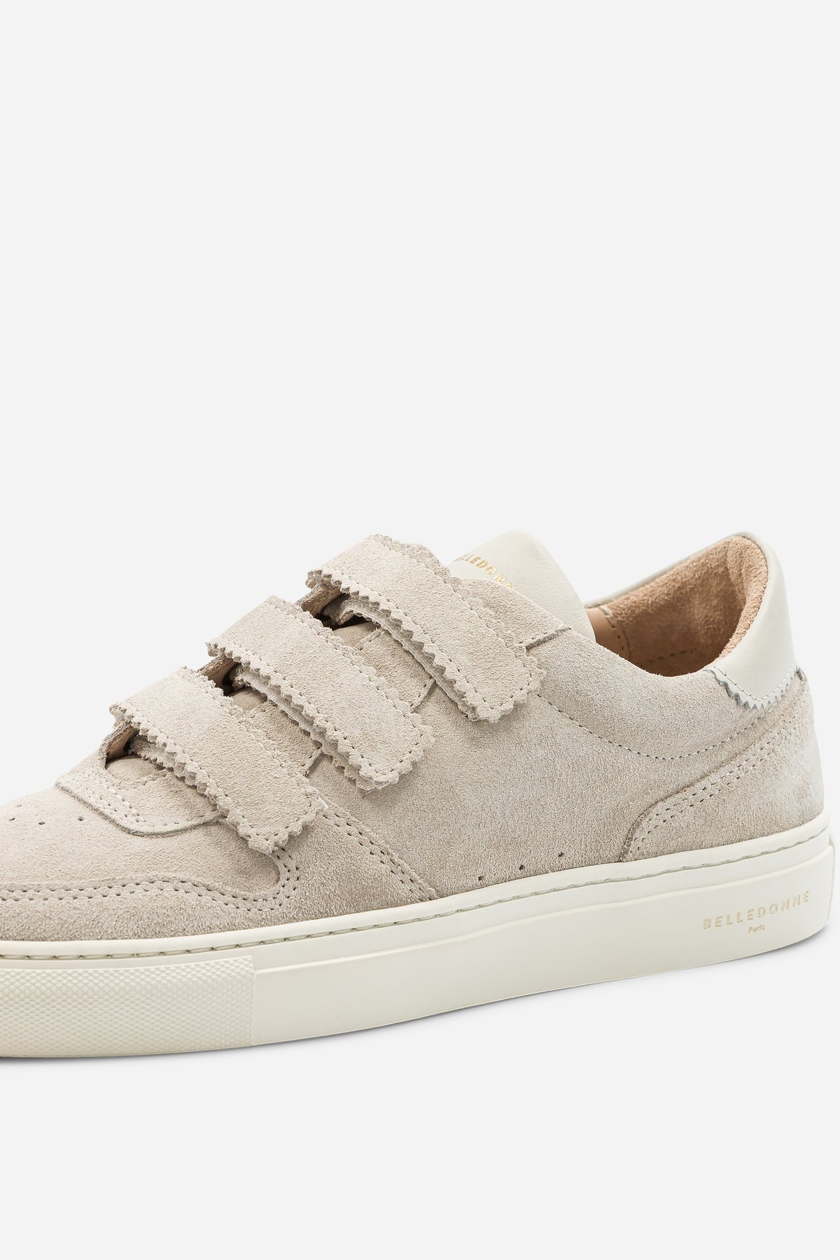B0 Velcro - Suede Off White