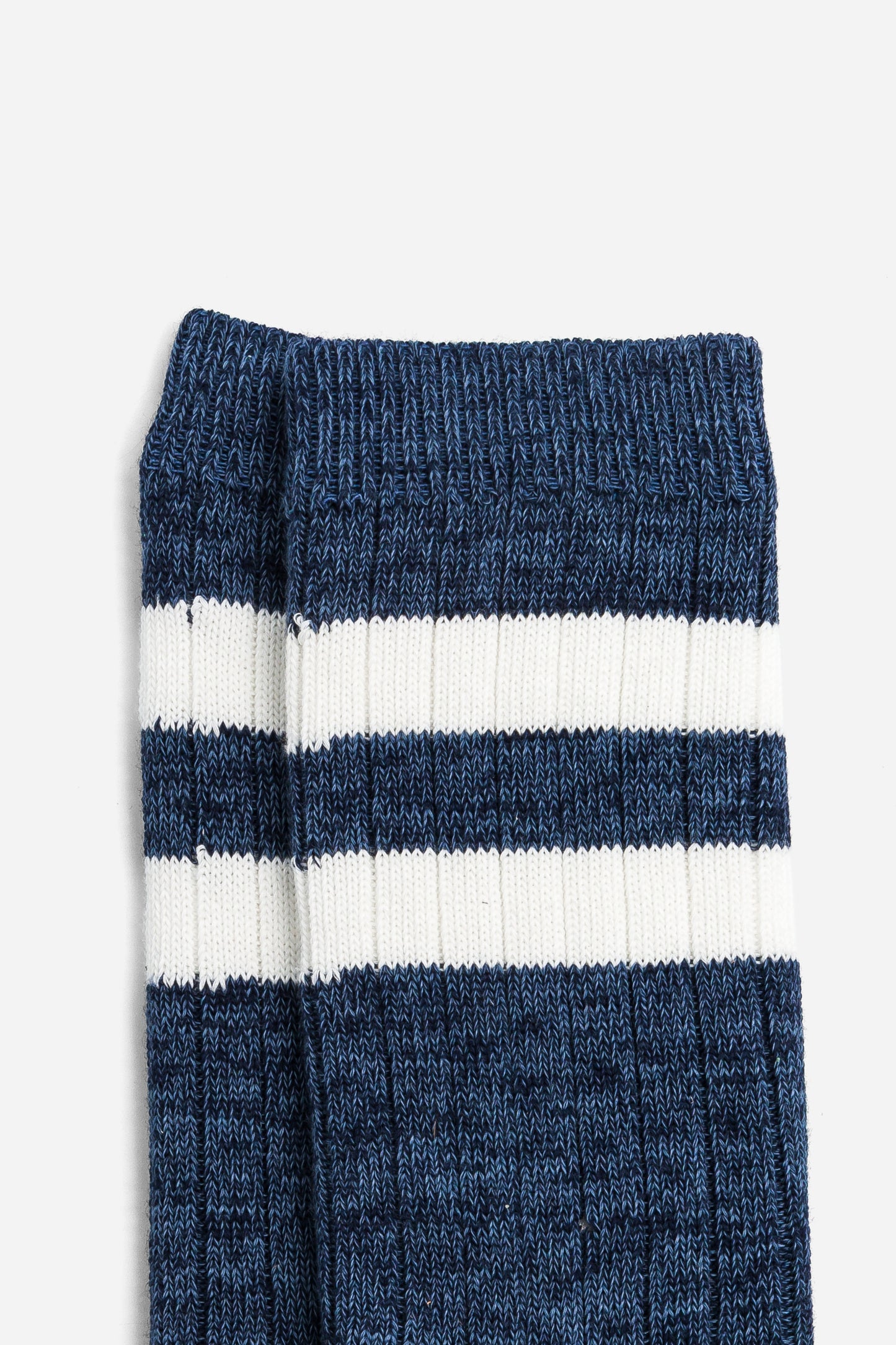 Chaussettes texturées bleues