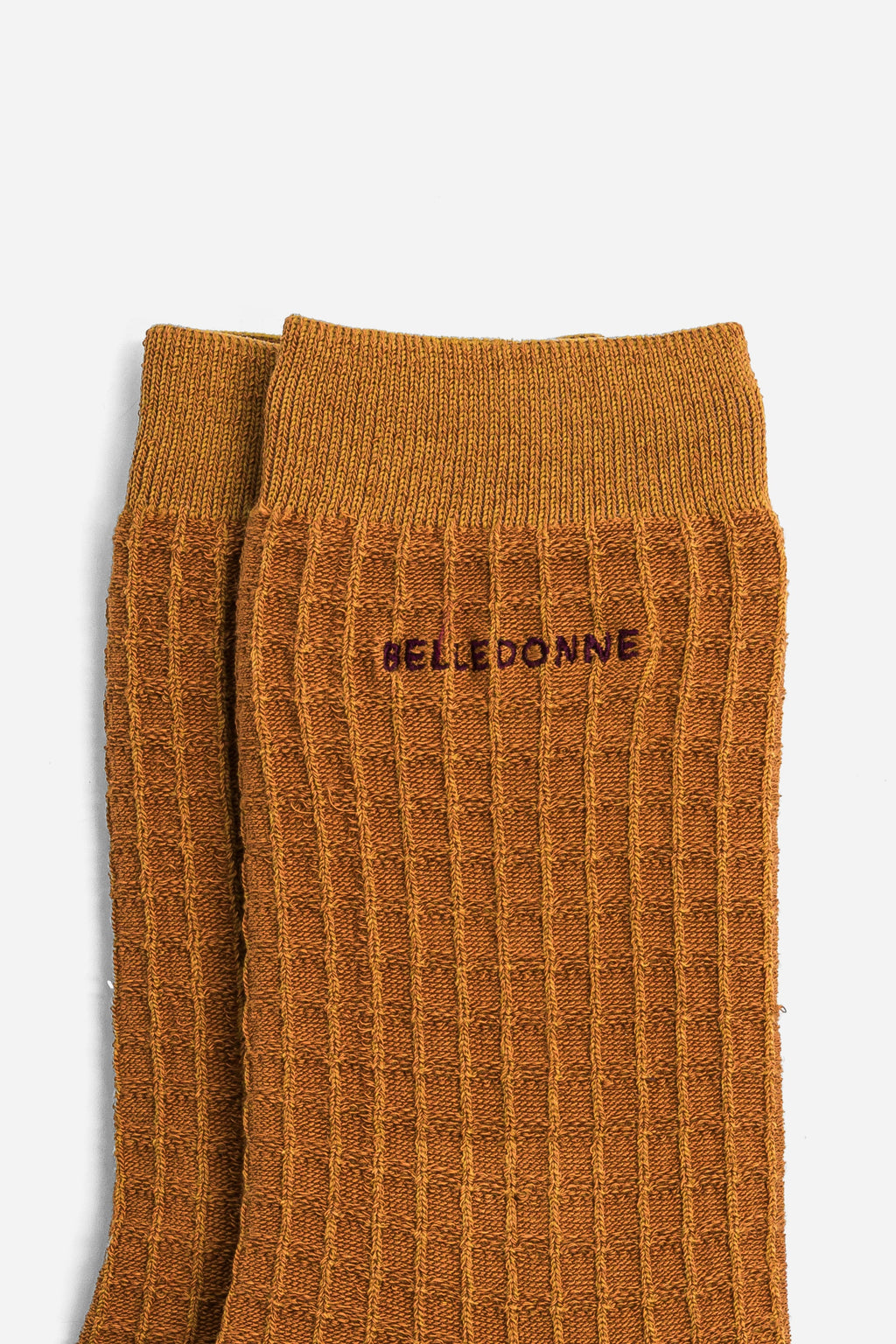 Waffle Socks - Biscuit