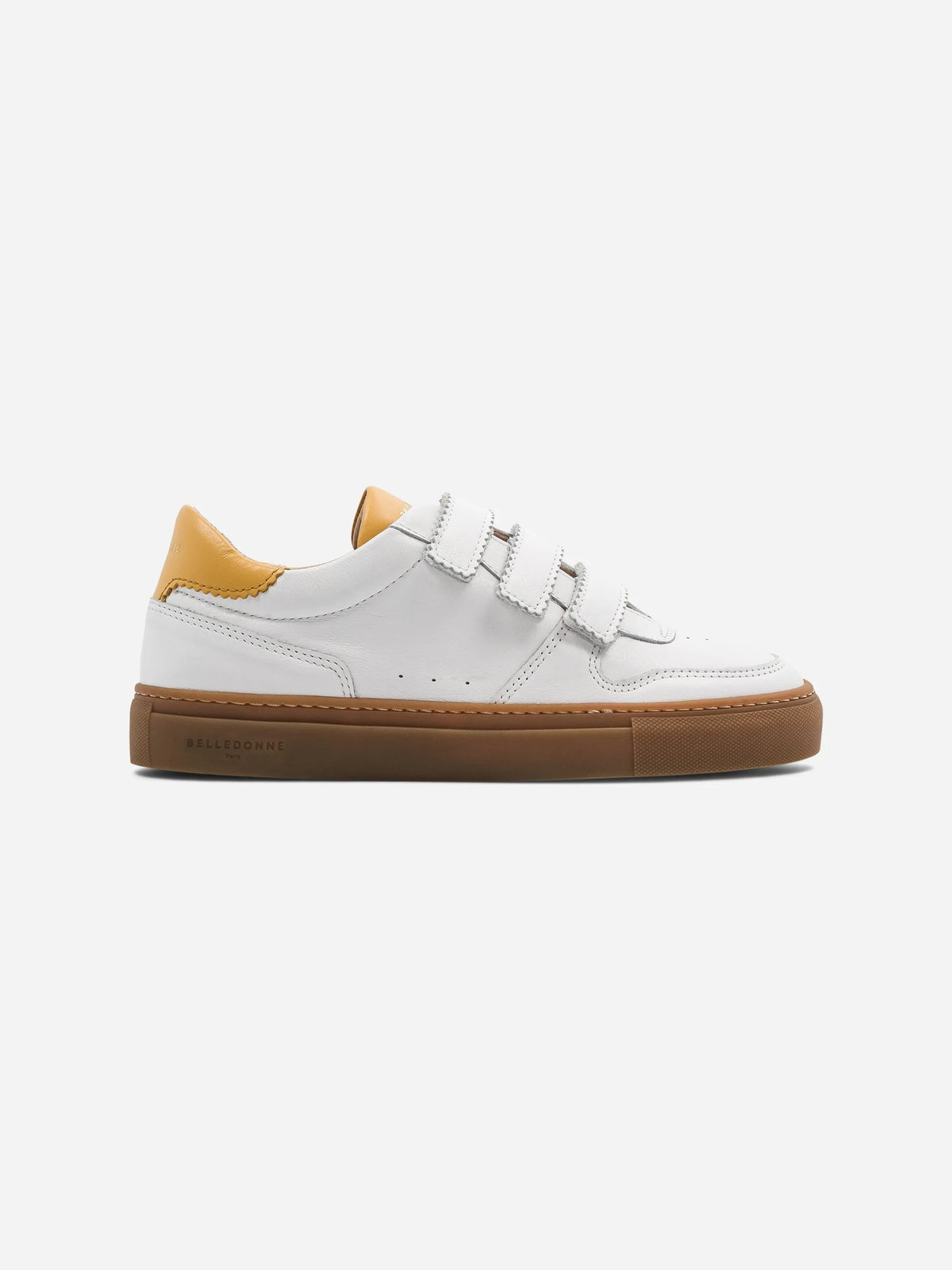 B0 Velcro - White / Yellow