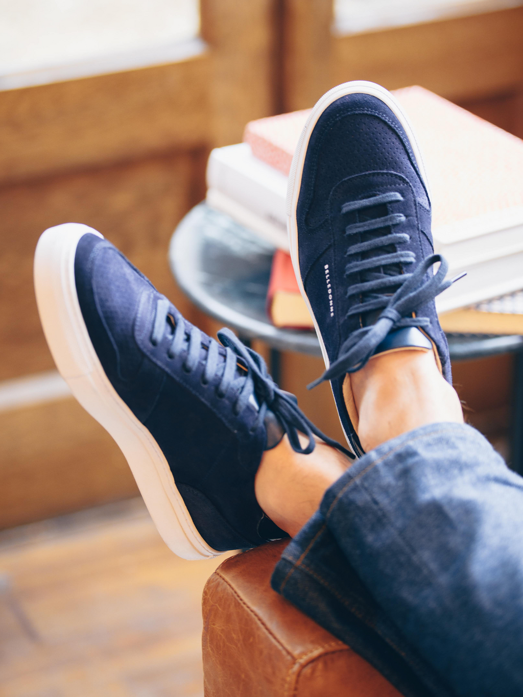 B0 - Navy Suede