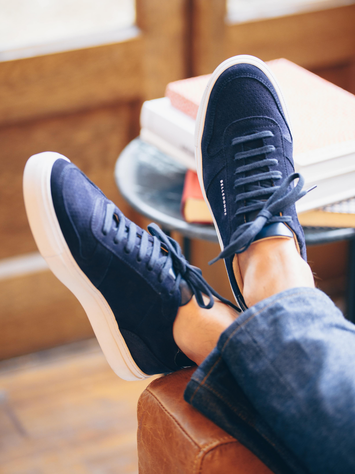 B0 - Navy Suede